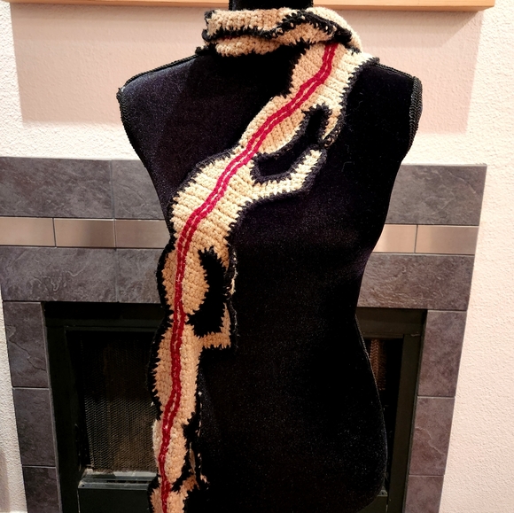 None Accessories - 💙 Handmade Human Centipede Horror Movie Scarf UNIQUE